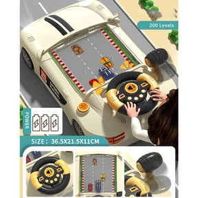 syligr Racing Adventure Car Steering Wheel, Driving Simulator Toys for Kids Age 3-6 Years,Interactive Simulation Driving Car Toy Steering Wheel, Kids 4-8 for Girls Boyd Xmas Birthday Gifts