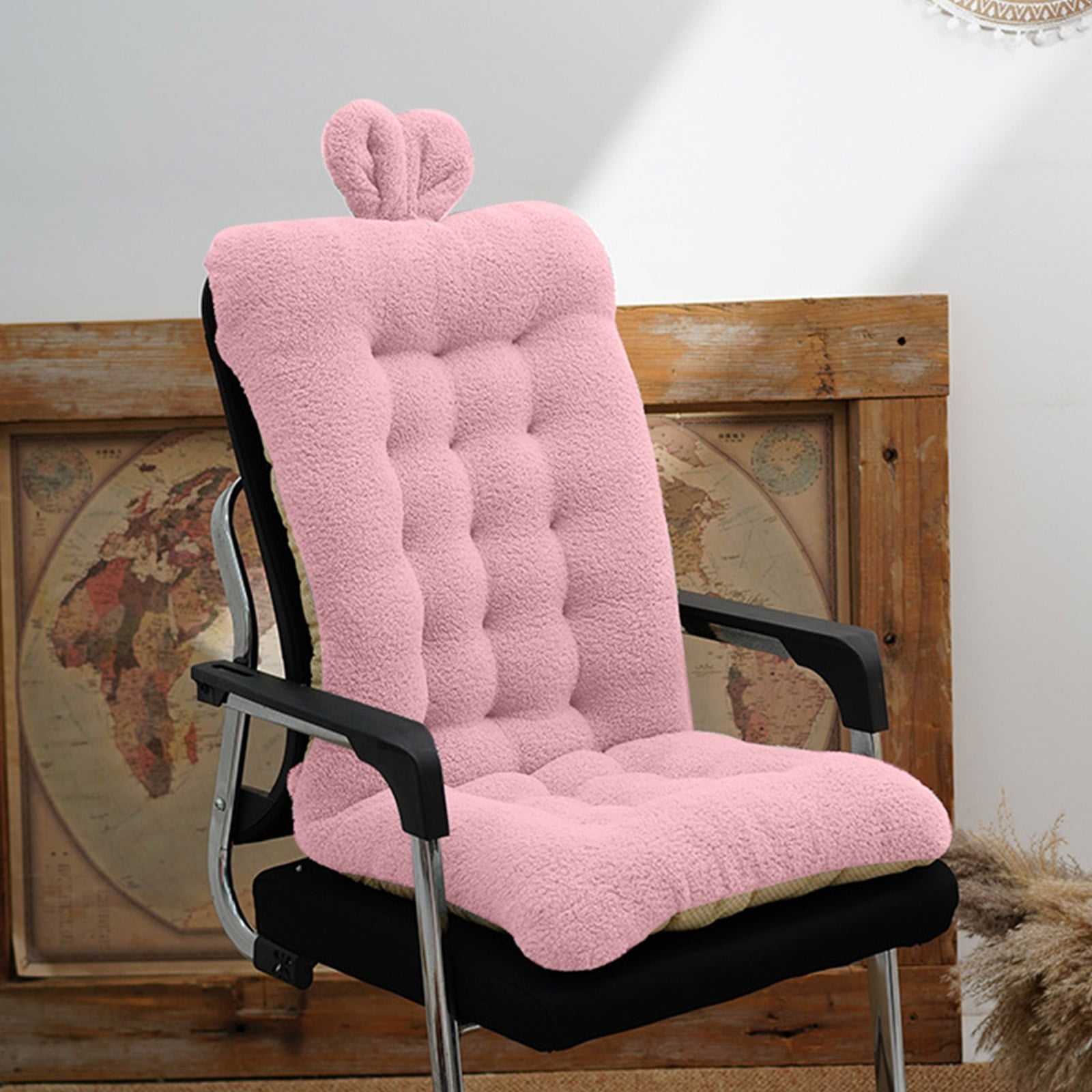 XMMSWDLA Non Slip Large sized Rocking Chair Cushion Set with Ties Padded for Back Seat Jumbo Size Walmart