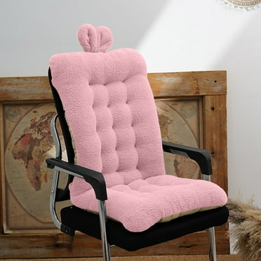 syligr Rocking Chair Cushion,Chair Cushions,Lounge Chaise Cushion Outdoor Thick Padded Seat Cushion Reclining Chair Cushion with Ties