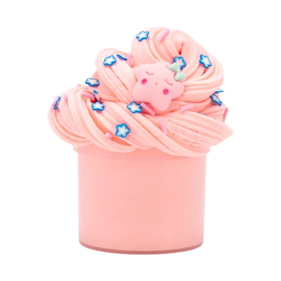 syligr Sensory Stress Relief Toy DIY Craft 70ml Furry Butter Slime Cloud Putty Stretchy Soft Non-Drying Colorful with Accessories for Kids Adults Creative Play Therapeutic Relaxing Mindful