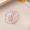 thumbnail image 1 of syligr Shell and Pearl Squeeze Toys for Teens and Adults Sensory Fidget Toys 2.7 Inches Rubber Material Stress Relief Toys for Office Travel Home Focus Sensory Support Gift, 1 of 6