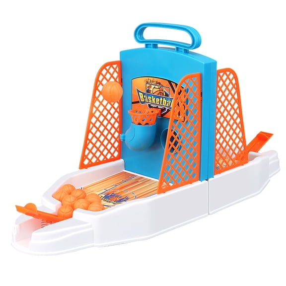 syligr Tabletop Basketball Game for Kids 5+, 2-Player Desktop Sports Toy with Scoring Competition, Family Party Board Game, 17.9 Inch, Holiday Party Gift for Active Kids, Fun Indoor Sports Activity