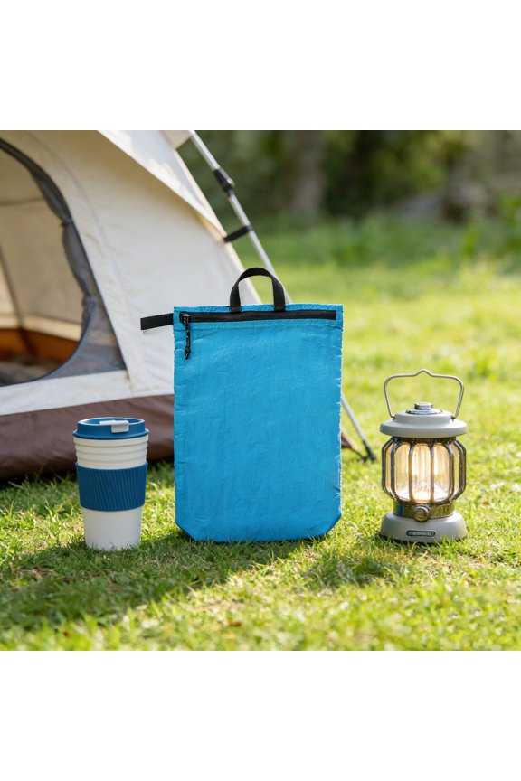 Waterproof Travel Toiletry Bag, Large Capacity Hanging Wash Pouch for Shower, Nylon Cosmetic Organizer for Gym Camping, Lightweight Dopp Kit for Toiletries, Travel Gift