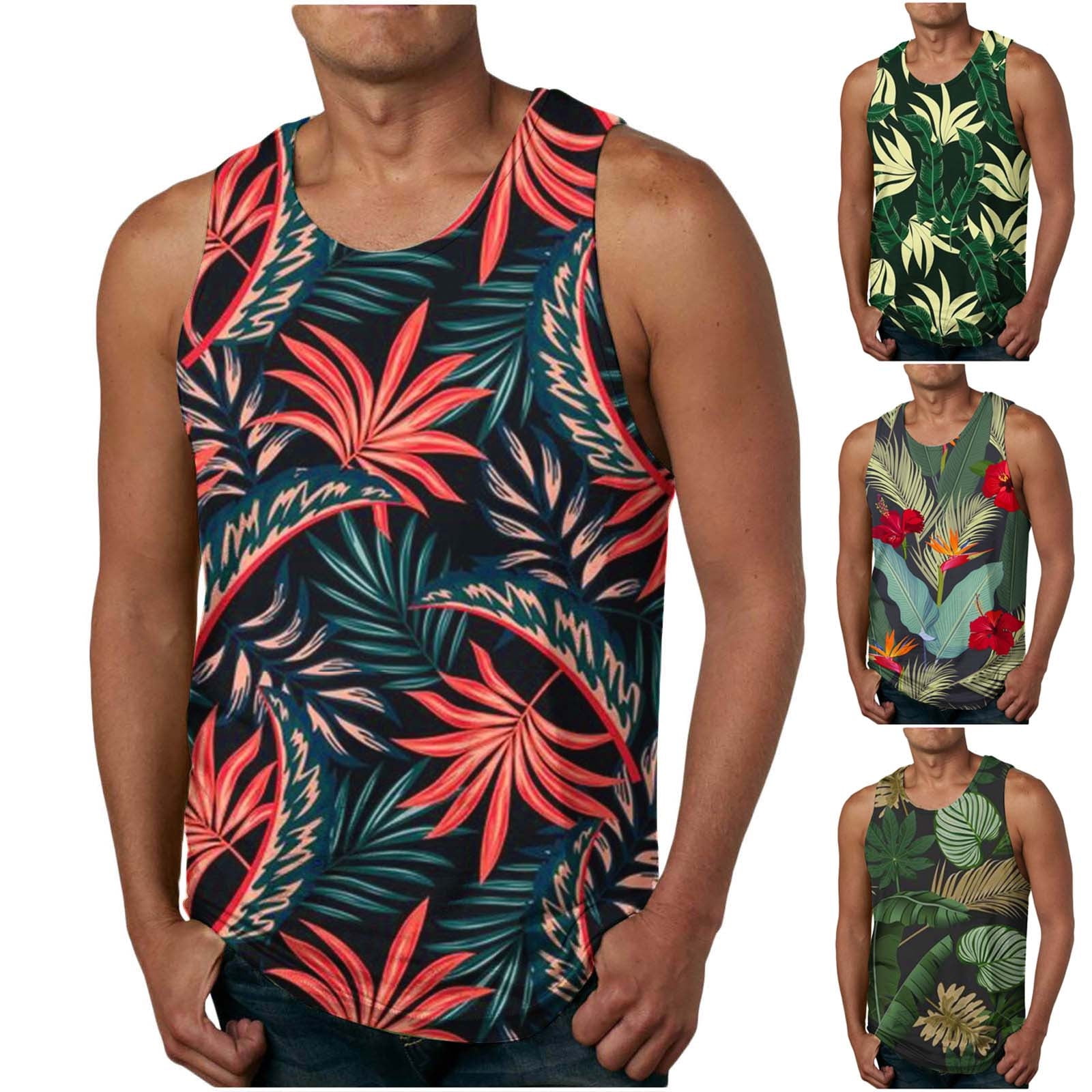 symoid Mens Ashirts Big and Tall Beach Hawaiian Casual Summer Wine