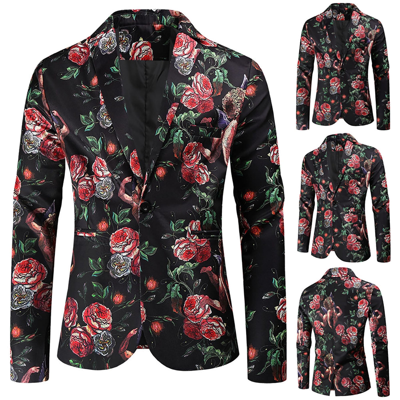 symoid Mens Blazer Coats & Jackets Autumn and Winter Fashion Casual