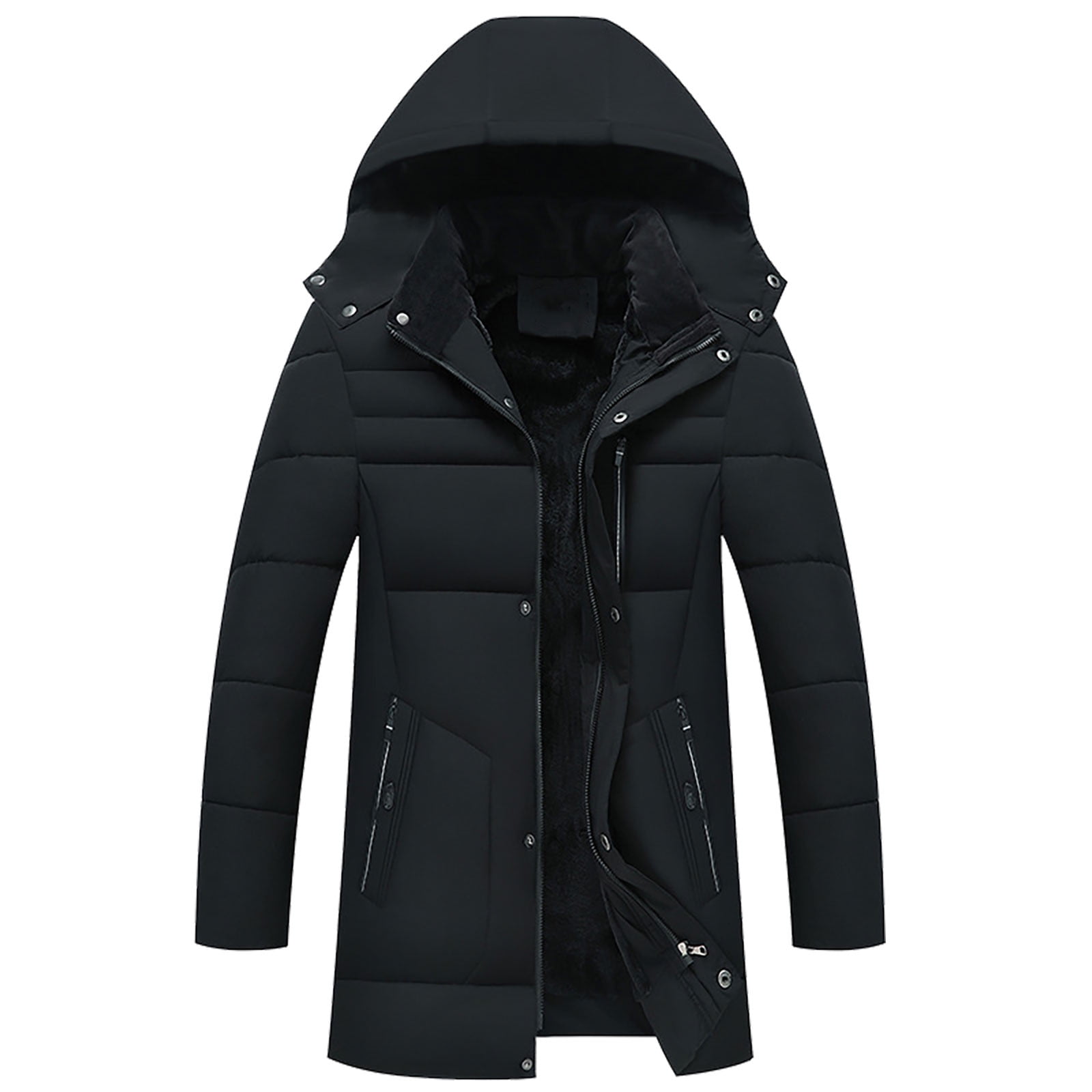 symoid Mens Casual Coats and Jackets Winter Midlength Zipper Cardigan