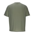 thumbnail image 1 of Fnnxeal Summer T Shirts for Man, Solid Crew Neck Short Sleeve Tops Big and Tall Shirts Casual Mens Army Green Lightweight Tees Size M, 1 of 7
