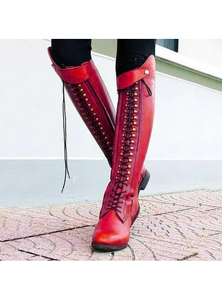 Red Heel Boots