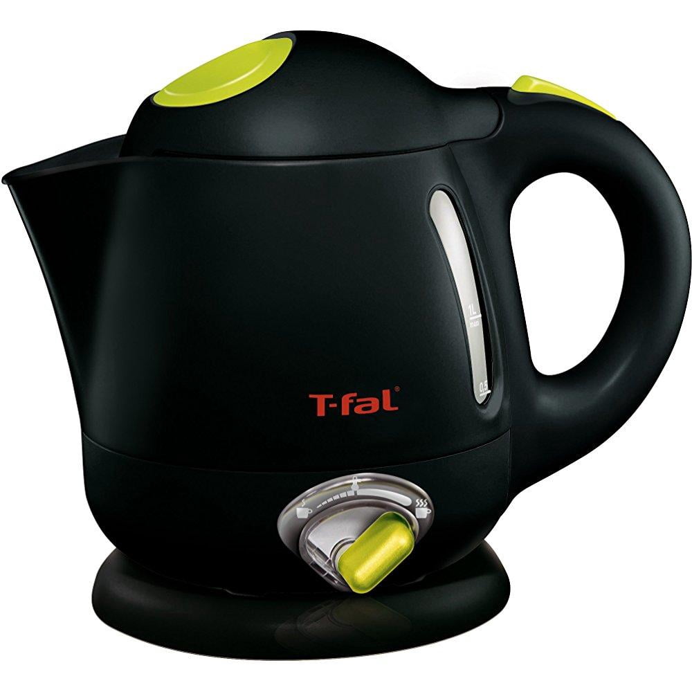 t-fal bf6138 balanced living 4-cup 1750-watt electric kettle with variable  temperature and auto shut off, 1-liter, black - Walmart.com