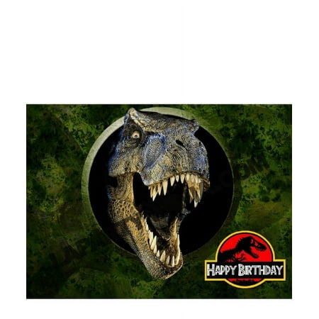 t-rex birthday party supplies, Jurassic world backdrop,boys dinosaur party,dinosaur decoration for birthday