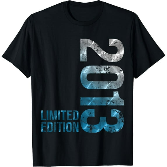 t-shirt 11th Birthday Gifts Boy Girl 11 Years Old Vintage 2013 T-Shirt.