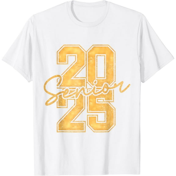 t-shirt 2025 Senior Class High School College Graduation Orange Grad T-Shirt mens t shirt，white，women，funny，misfits，men，journey