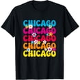 thumbnail image 1 of t-shirt 70s Chicago T-Shirt mens t shirt，black，women，funny，misfits，men，journey, 1 of 4