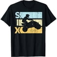 thumbnail image 1 of t-shirt ATV 6th Birthday Party ATV 4 Wheeler Quad Theme Birthday T-Shirt., 1 of 4