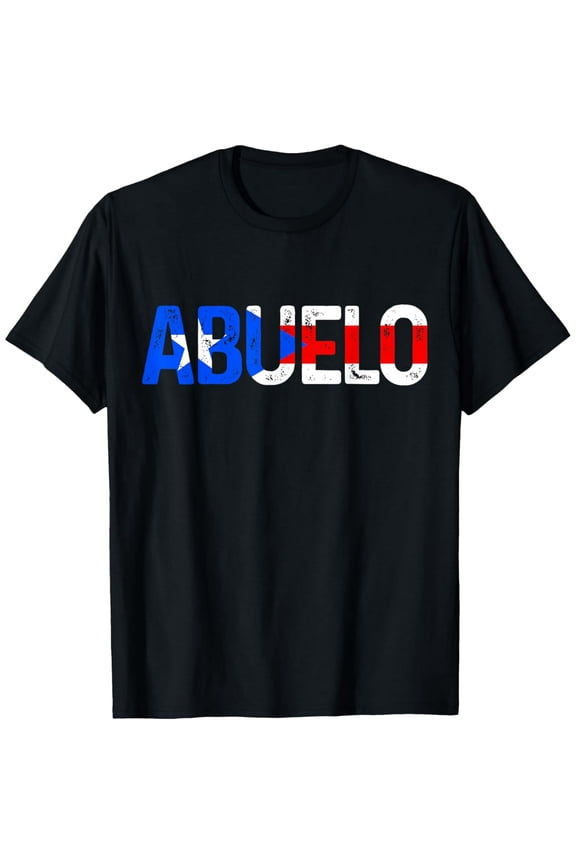 t-shirt Abuelo Puerto Rico Flag Puerto Rican Pride Father's Day Gift T-Shirt.