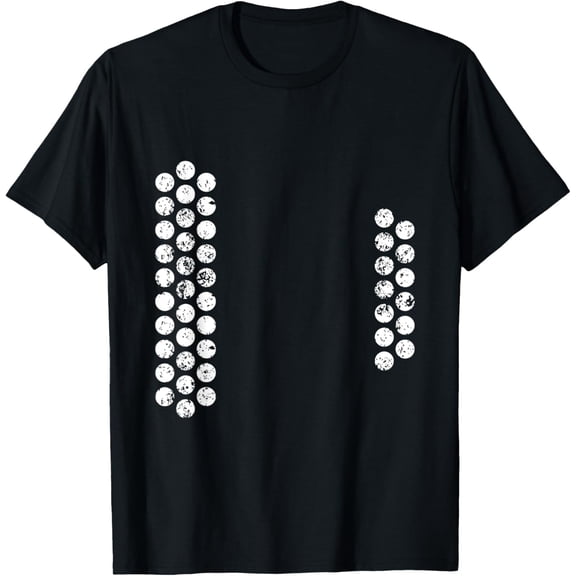 Air Accordion Music Instrument Shirt | Artist Musician Tee T-Shirt