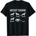 thumbnail image 1 of t-shirt American Staffordshire Terrier Shirt - AmStaff Training., 1 of 4