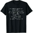thumbnail image 1 of t-shirt Astrophysics wormhole formula astrophysicist physics T-Shirt mens t shirt，black，women，funny，misfits，men，journey, 1 of 4