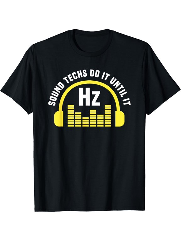 Audio Sound Engineer Recording Editor Mixing Console T-Shirt