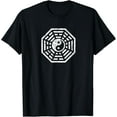 thumbnail image 1 of t-shirt Bagua Pakua Yin Yang I Ging Trigrams China Taoism Reality T-Shirt mens t shirt，black，women，funny，misfits，men，journey, 1 of 4