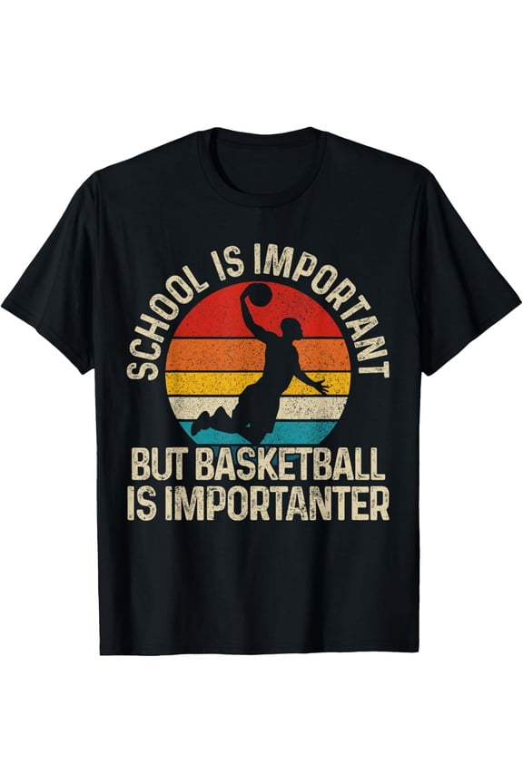 t-shirt Basketball Vintage Slogan Funny Gift T-Shirt mens，black，women，funny，journey，Crew Neck, Short Sleeve,custom clothing patterns.gift