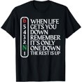 thumbnail image 1 of t-shirt Biker When Life Gets You Down Motorcycle Gear Men Women Kids T-Shirt, 1 of 4