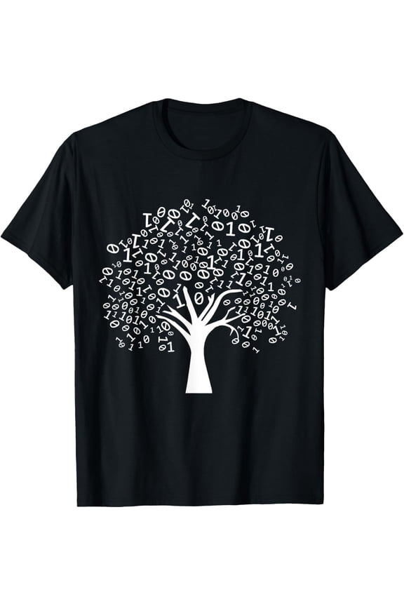 t-shirt Binary Tree Computer Science Coding Programmer T-Shirt mens t shirt,black,women,funny,misfits,men,journey