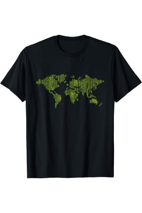 t-shirt Binary World Computer Coding Programmer T-Shirt mens t shirt,black,women,funny,misfits,men,journey