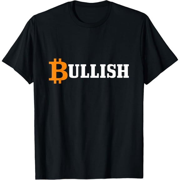 t-shirt Bitcoin Bull Vintage Logo HODL Investor Trader BTC Gift T-Shirt mens，black，women，funny，men，journey，Crew Neck, Short Sleeve,printing