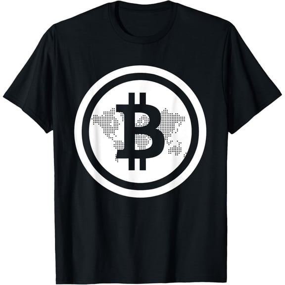 t-shirt Bitcoin Cryptocurrency BTC Logo Hodl Gift T-Shirt mens,black,women,funny,men,journey,Crew Neck, Short Sleeve,printing