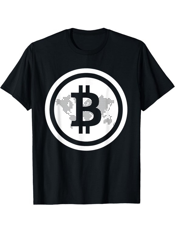 t-shirt Bitcoin Cryptocurrency BTC Logo Hodl Gift T-Shirt mens,black,women,funny,men,journey,Crew Neck, Short Sleeve,printing