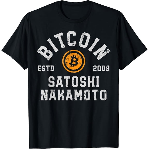 t-shirt Bitcoin Logo BTC Crypto Currency Traders Blockchain Miners T-Shirt mens t shirt，black，women，funny，misfits，men，journey