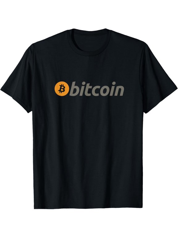 t-shirt Bitcoin Logo HODL BTC Crypto Cryptocurrency Bitcoin T-Shirt mens,black,women,funny,men,journey,Crew Neck, Short Sleeve,printing