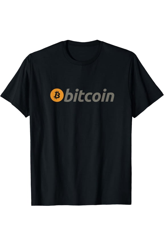 t-shirt Bitcoin Logo HODL BTC Crypto Cryptocurrency Bitcoin T-Shirt mens,black,women,funny,men,journey,Crew Neck, Short Sleeve,printing