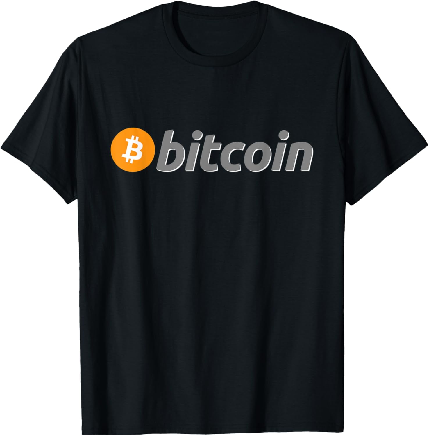 t-shirt Bitcoin Logo Wear, Blockchain Merch, Crypto Miner Gift T-Shirt mens  t shirt，black，women，funny，misfits，men，journey - Walmart.com