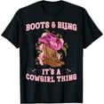 tshirt Boots and Bling its a Cowgirl Thing Cute Love Country Girls T