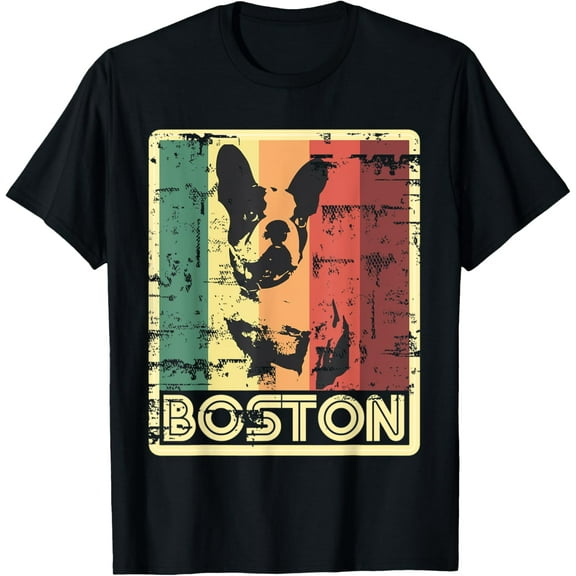 t-shirt Boston Terrier Shirt For Small Dog Lovers - Boston Art mens,black,women,funny,journey,Crew Neck, Short Sleeve,printing