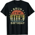 thumbnail image 1 of t-shirt Bruh It's My 11th Birthday 11 Year Old Boy Eleven BDay T-Shirt mens，black，women，funny，journey，Crew Neck, Short Sleeve,printing, 1 of 4