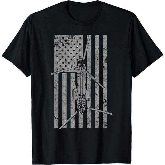 t-shirt CH-46 Seaknight Helicopter Vintage Flag Aircraft Pilot Tee mens t shirt,black,women,funny,misfits,men,journey