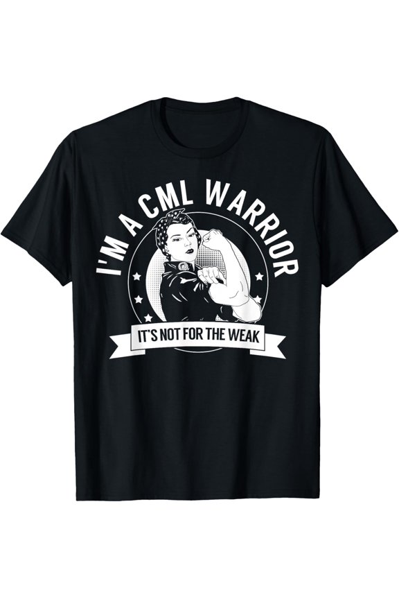 t-shirt CML Warrior NFTW Shirt - Chronic Myeloid Leukaemia Awareness.