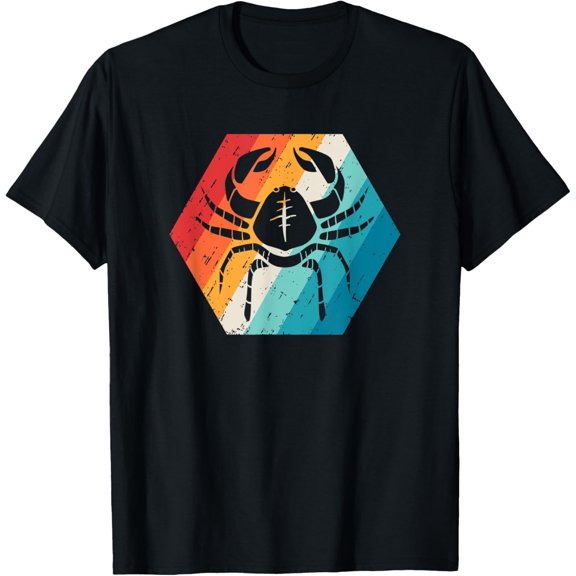 t-shirt Cancer Zodiac Sign T Shirt Retro Astrology Birthday Gift mens t shirt，black，women，funny，misfits，men，journey