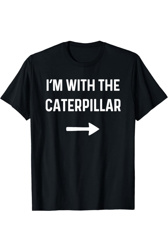 t-shirt With the Caterpillar Shirt Funny Halloween Costume T-Shirt mens,black,women,funny,journey,Crew Neck, Short Sleeve,custom clothing patterns.gift