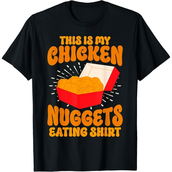 t-shirt Chicken Nuggets Fast Food Chicken Lovers T-Shirt.