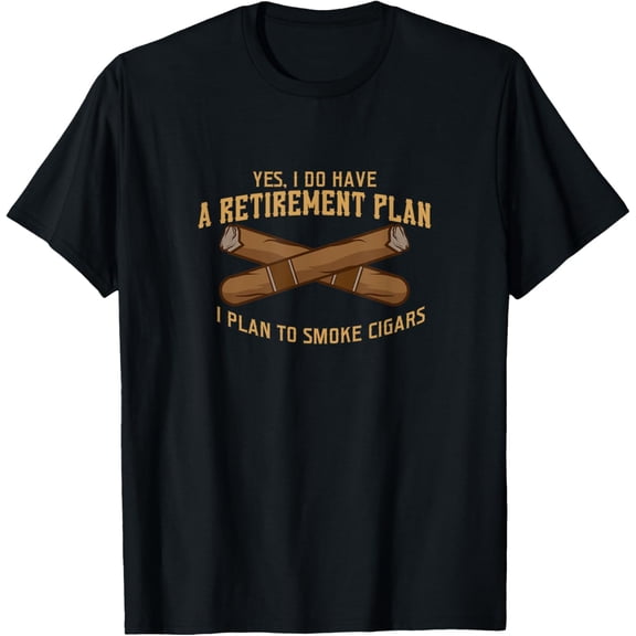 t-shirt Cigar Shirts For Men Cigar Smoker Grandpa Dad Fathers Day T-Shirt.