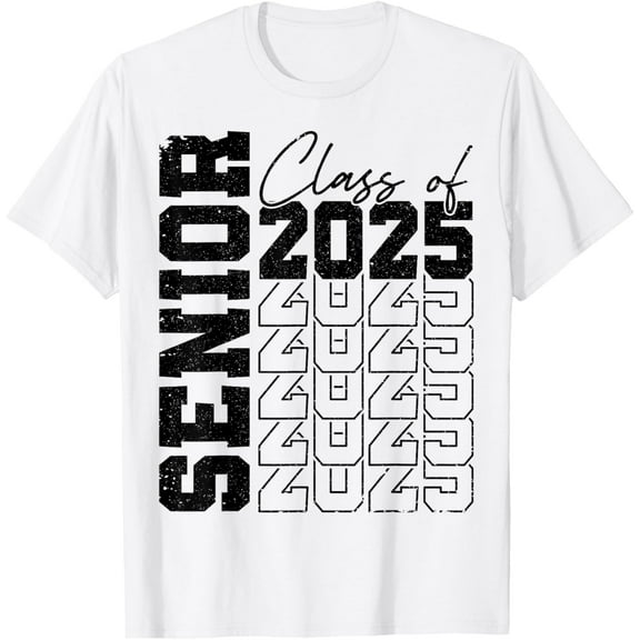 t-shirt Class of 2025 Senior Boys Girls Senior 2025 Graduation T-Shirt mens t shirt，white，women，funny，misfits，men，journey
