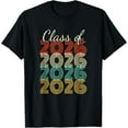 thumbnail image 1 of t-shirt Class of 2026 Senior 2026 Graduation T-Shirt mens t shirt，black，women，funny，misfits，men，journey, 1 of 4