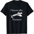 thumbnail image 1 of t-shirt Classically Trained: Mechanical Analog Calculator Slide Rule T-Shirt mens t shirt，black，women，funny，misfits，men，journey, 1 of 4