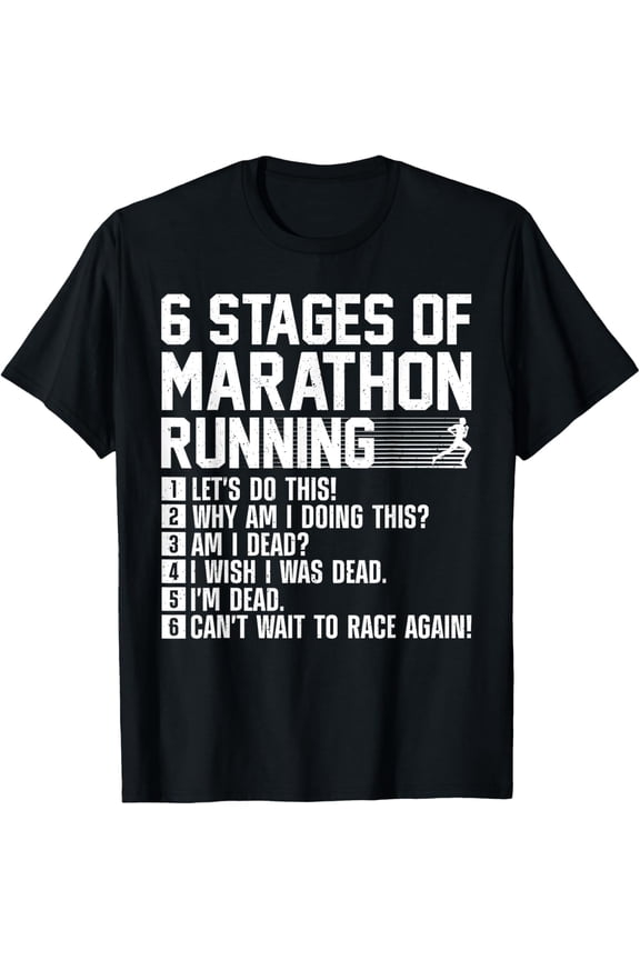 t-shirt Cool Marathon Runner Design For Men Women Running Marathoner T-Shirt.