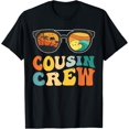 thumbnail image 1 of t-shirt Cousin Crew Family Vacation 2023 Beach For Boys Kids Girls T-Shirt mens，black，women，funny，men，journey，Crew Neck, Short Sleeve,printing, 1 of 4