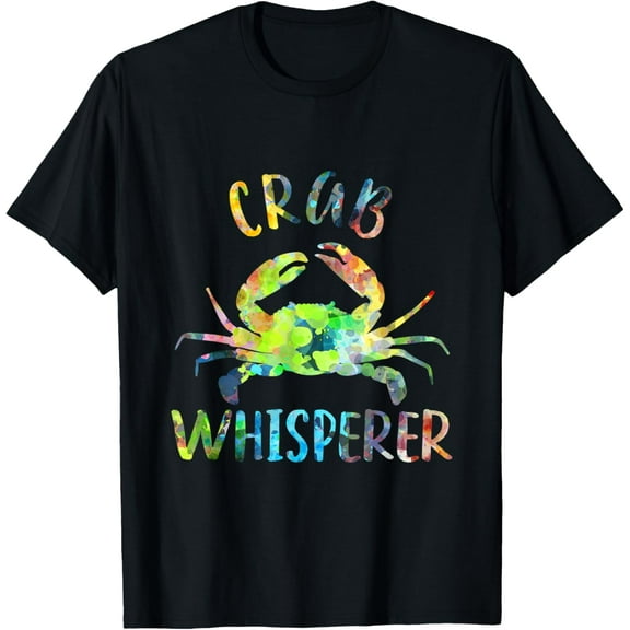 t-shirt Crab Whisperer Crab Lover Funny Crab Quote T-Shirt.